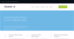Desktop Screenshot of cloudjet.org
