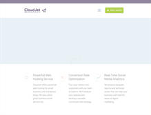Tablet Screenshot of cloudjet.org